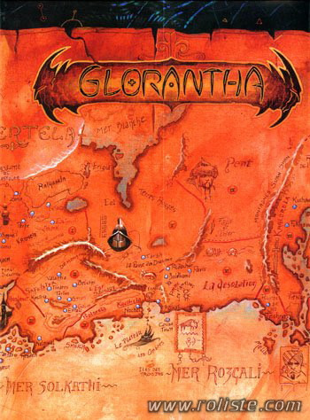 Couverture de Carte de Glorantha