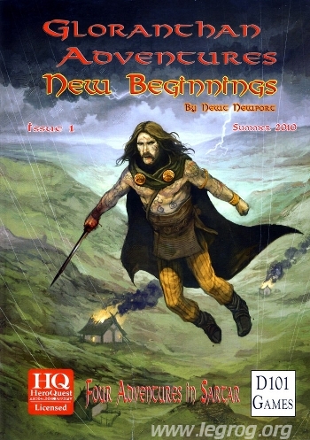 Couverture de Gloranthan Adventures 1 - New Beginnings
