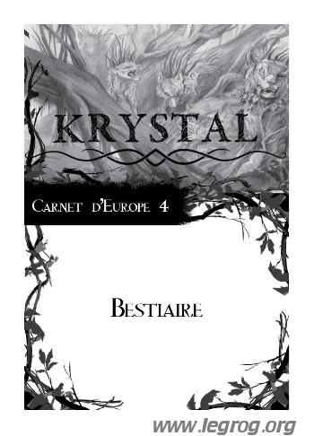 Couverture de Bestiaire