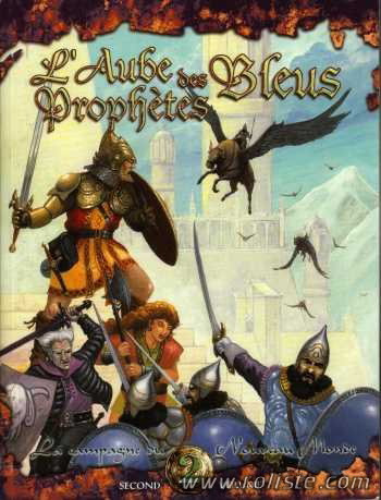 Couverture de Aube des Prophètes Bleus (L')