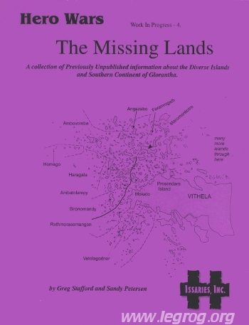Couverture de Missing Lands (The)