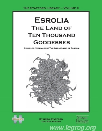 Couverture de Esrolia : The Land of Ten Thousand Goddesses