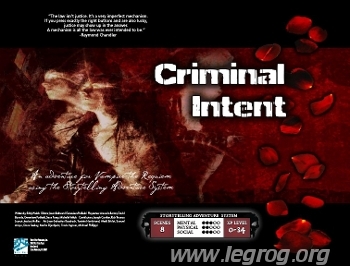 Couverture de Criminal Intent