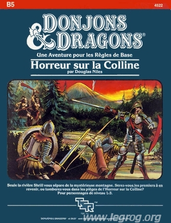 Couverture de B5 - Horreur sur la Colline