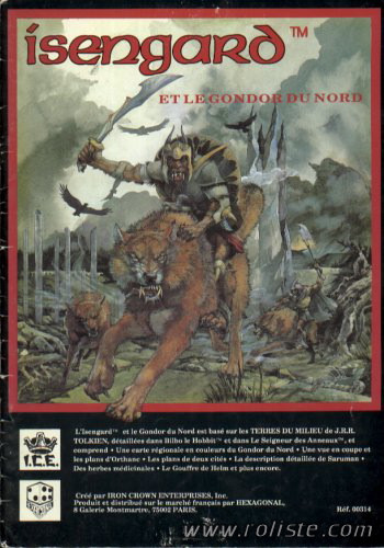 Couverture de Isengard et le Gondor du Nord