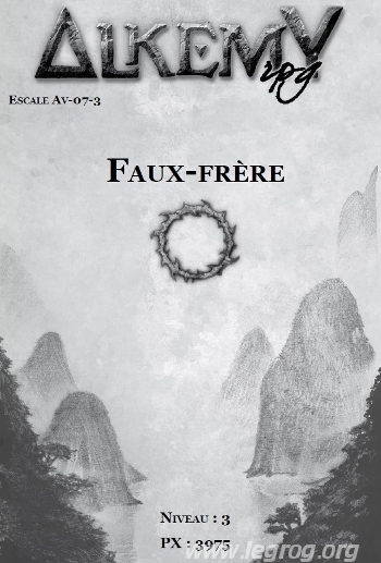 Couverture de Faux-Frère