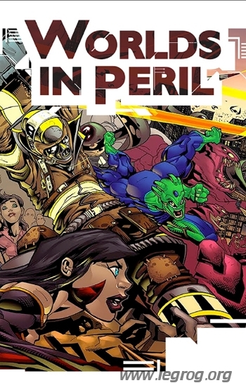 Couverture de Worlds in Peril