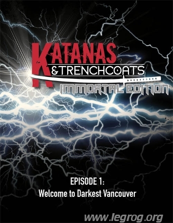 Couverture de Katanas & Trenchcoats