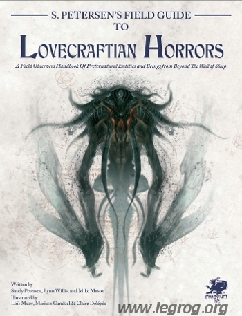Couverture de Sandy Petersen's Field Guide to Lovecraftian Horrors