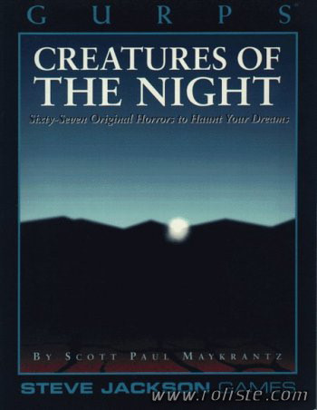 Couverture de Creatures of the Night