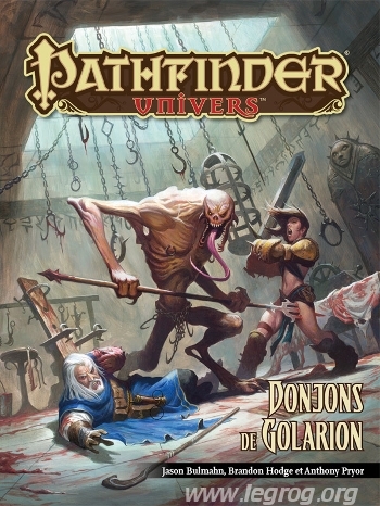 Couverture de Donjons de Golarion