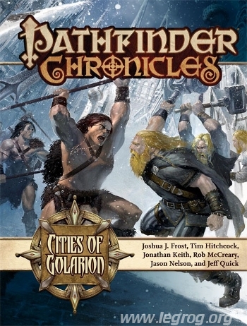 Couverture de Cities of Golarion