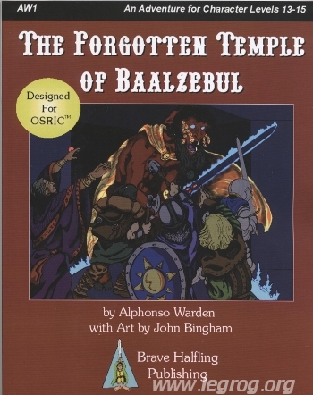 Couverture de Forgotten Temple of Baalzebul (The)
