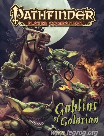 Couverture de Goblins of Golarion