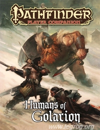 Couverture de Humans of Golarion