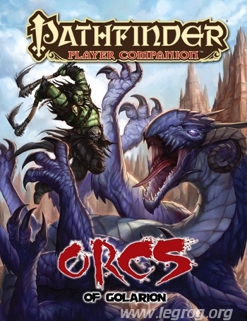Couverture de Orcs of Golarion
