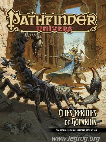 Couverture de Cités Perdues de Golarion