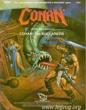 Couverture de Conan the Buccaneer