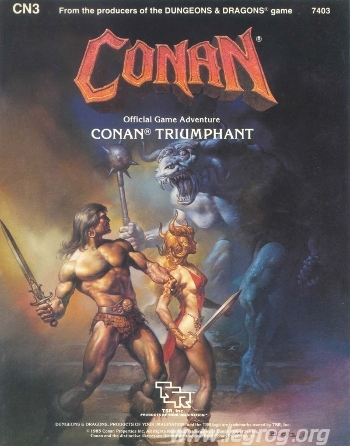Couverture de Conan Triumphant
