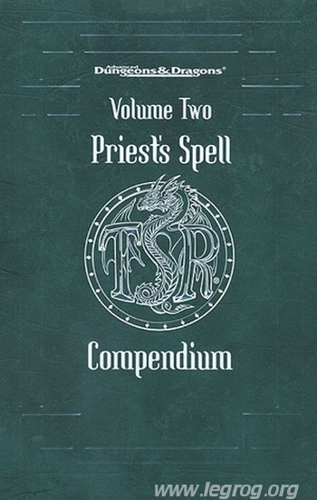 Couverture de Priest's Spell Compendium, Volume Two