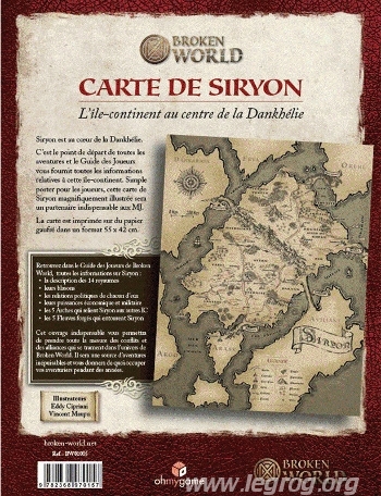 Couverture de Carte de Siryon