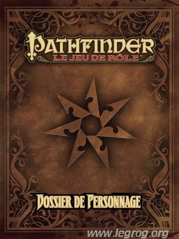 Couverture de Dossier de Personnage