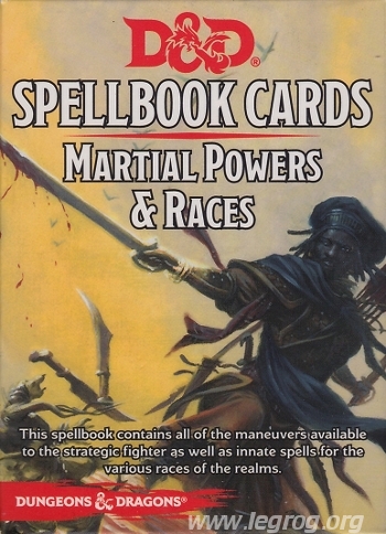 Couverture de Martial Powers & Races