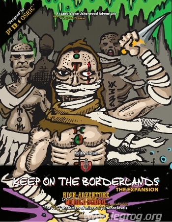 Couverture de Keep on the Bordelands - The Expansion