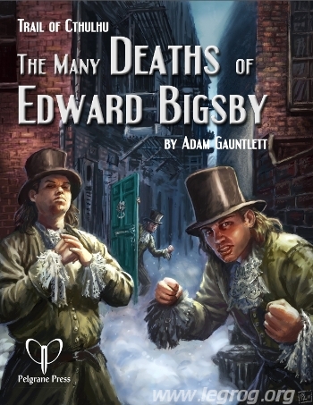 Couverture de Many Deaths of Edward Bigsby (The)