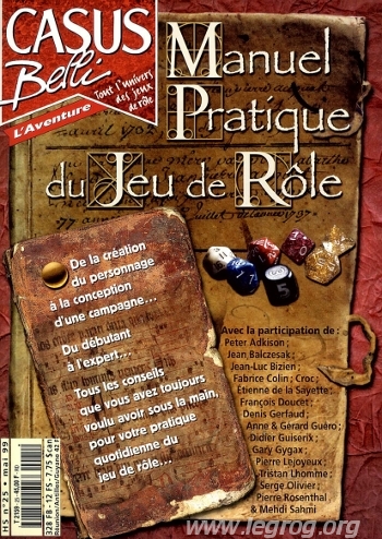 Couverture de Manuel Pratique du Jeu de Rôle