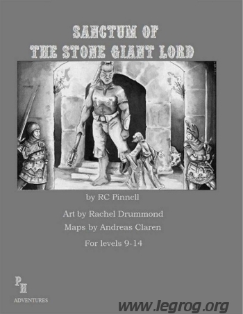 Couverture de G4 - Sanctum of the Stone Giant Lord