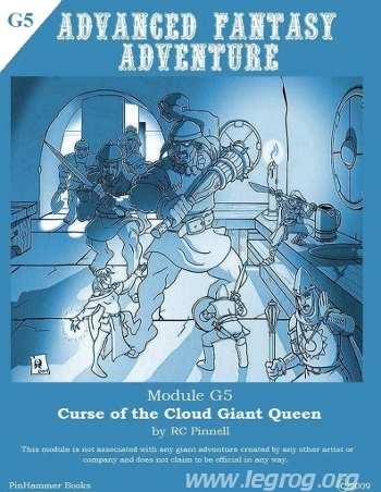 Couverture de G5 - Curse of the Cloud Giant Queen