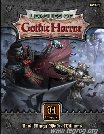 Couverture de Leagues of Gothic Horror