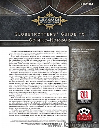 Couverture de Globetrotter's Guide to Gothic Horror