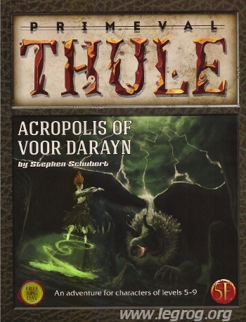 Couverture de Acropolis of Voor Darayn