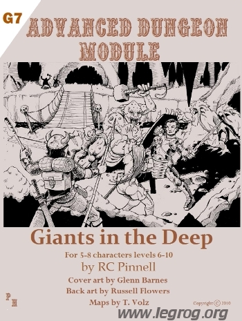 Couverture de G7 - Giants in the Deep
