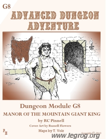 Couverture de G8 - Manor of the Mountain Giant King