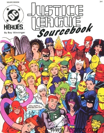 Couverture de Justice League Sourcebook