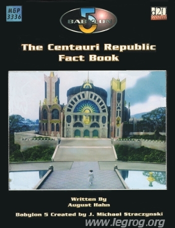 Couverture de Centauri Republic Fact Book (The)