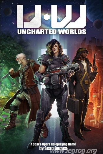 Couverture de Uncharted Worlds