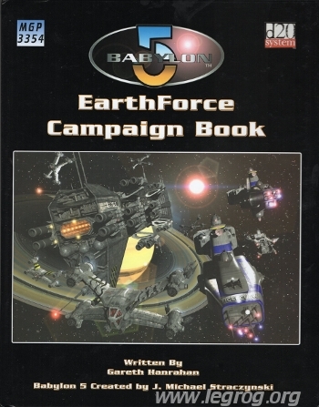 Couverture de EarthForce Campaign Book