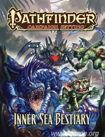 Couverture de Inner Sea Bestiary