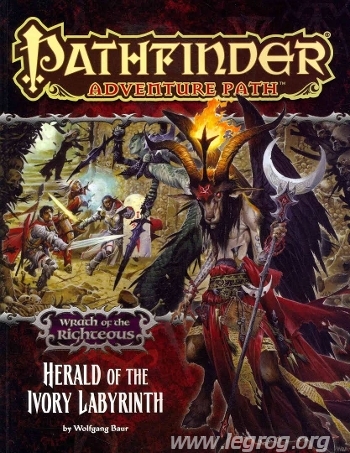 Couverture de Herald of the Ivory Labyrinth
