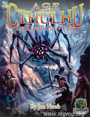 Couverture de Starfall over the Plateau of Leng
