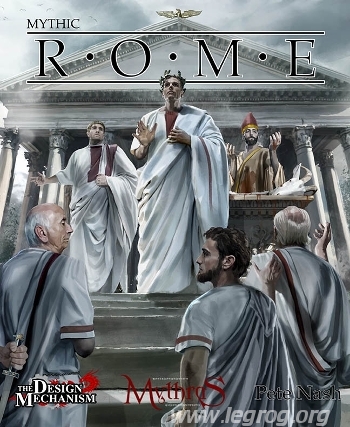 Couverture de Mythic Rome