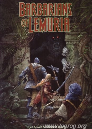 Couverture de Barbarians of Lemuria
