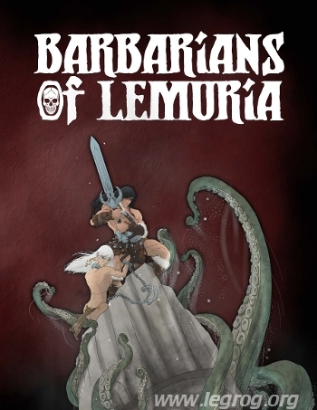 Couverture de Barbarians of Lemuria