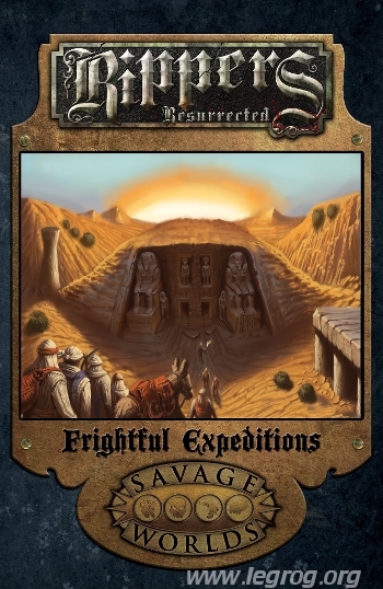Couverture de Resurrected Frightful Expeditions