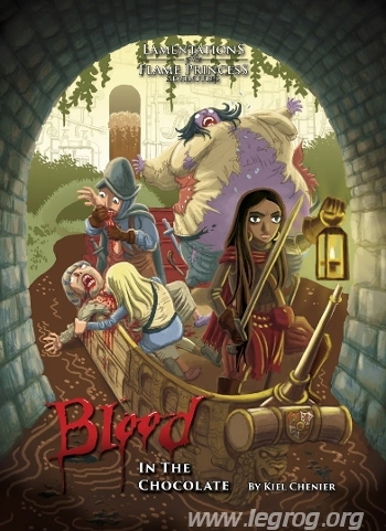 Couverture de Blood in the Chocolate