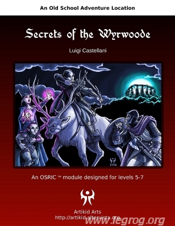Couverture de Secrets of the Wyrwoode